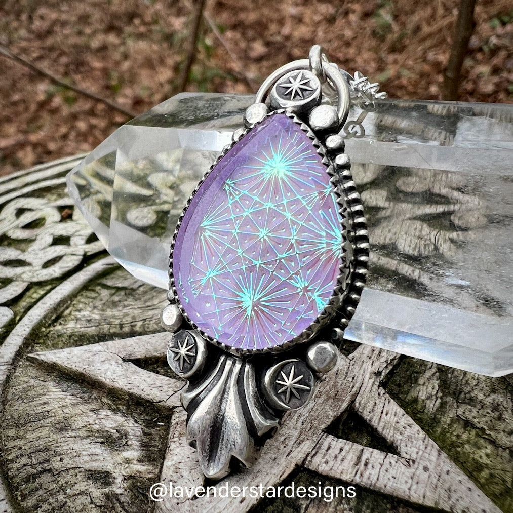 Kaleidoscope Galaxy Pendant