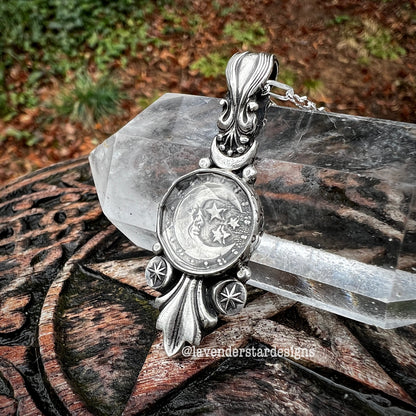 **Made-to-Order** Celestial Serenade Pendant ~ Quartz
