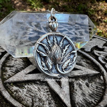 **Made-to-Order** Thistle Medallion
